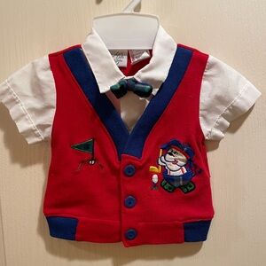 Vintage Michael James baby boy shirt